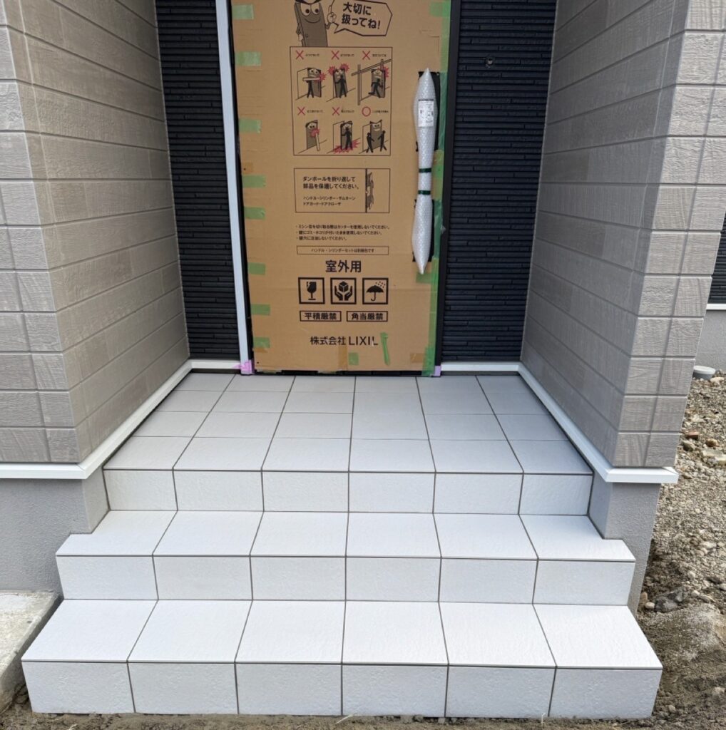 タイル工事